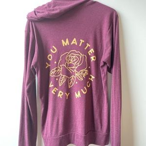 TWLOHA Zip Up Hoodie